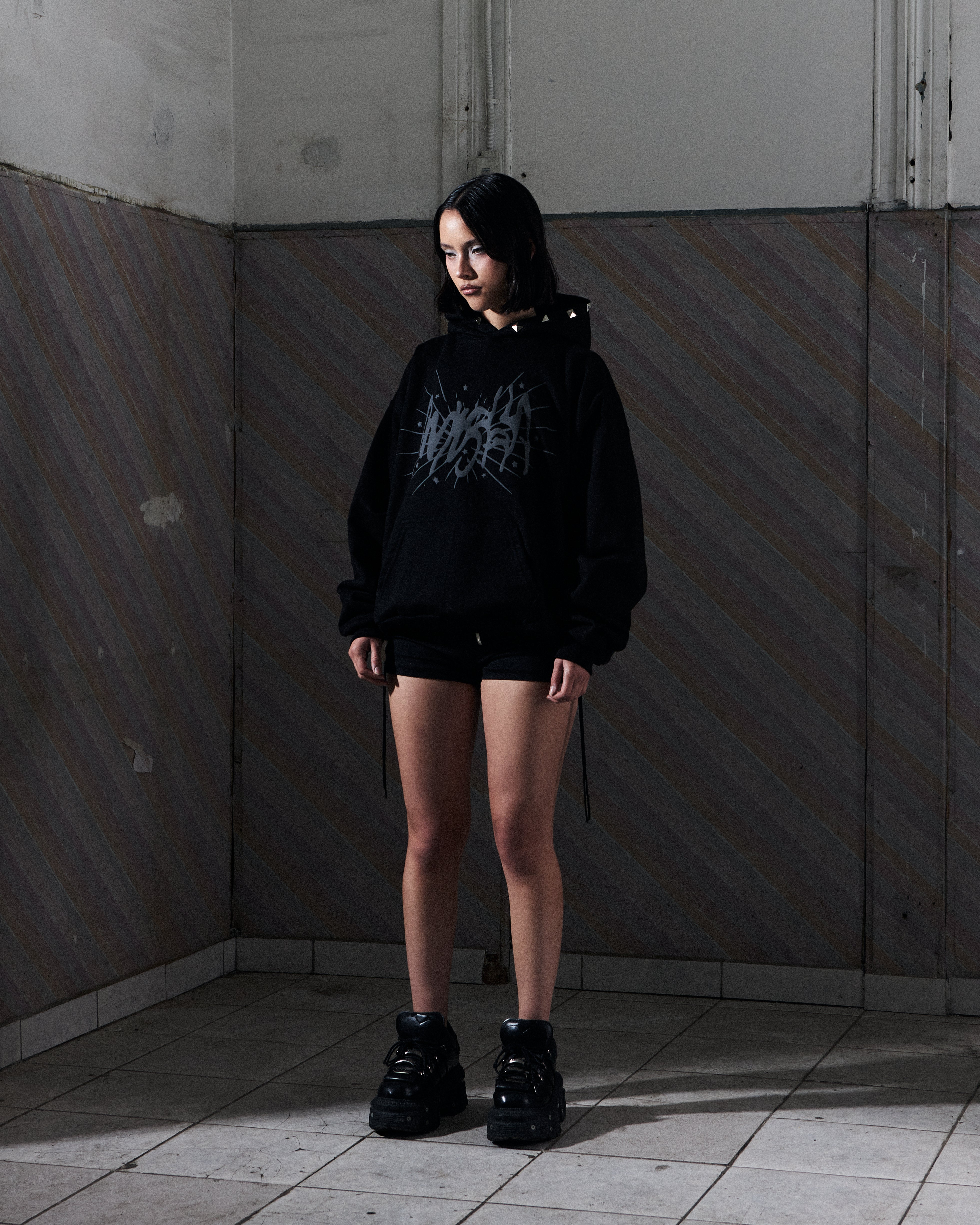 amygdala french terry hoodie – rotten