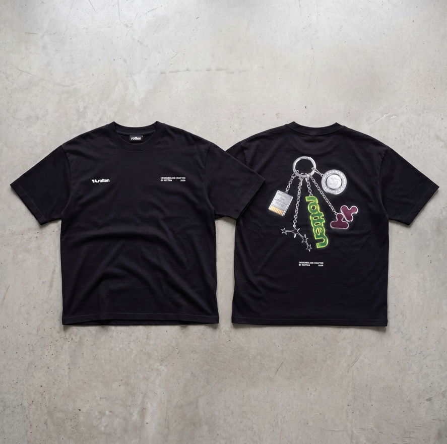 rotten keychain tee