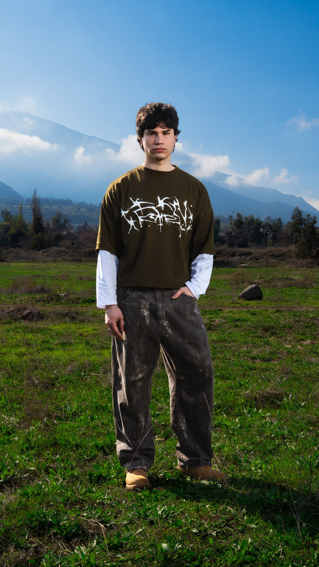 olive green longsleeve