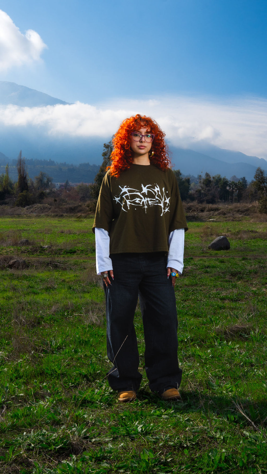 olive green longsleeve