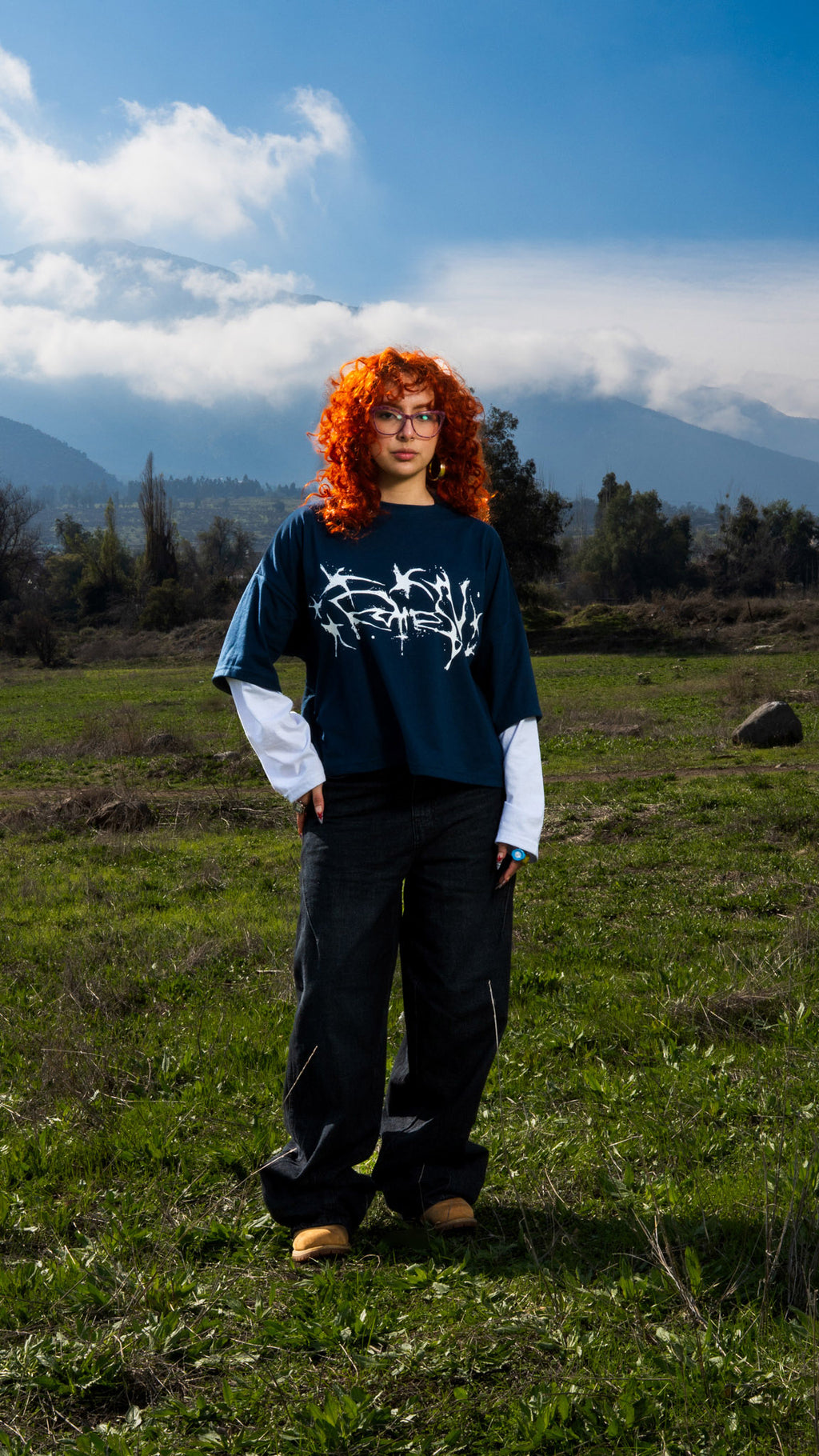dark blue longsleeve