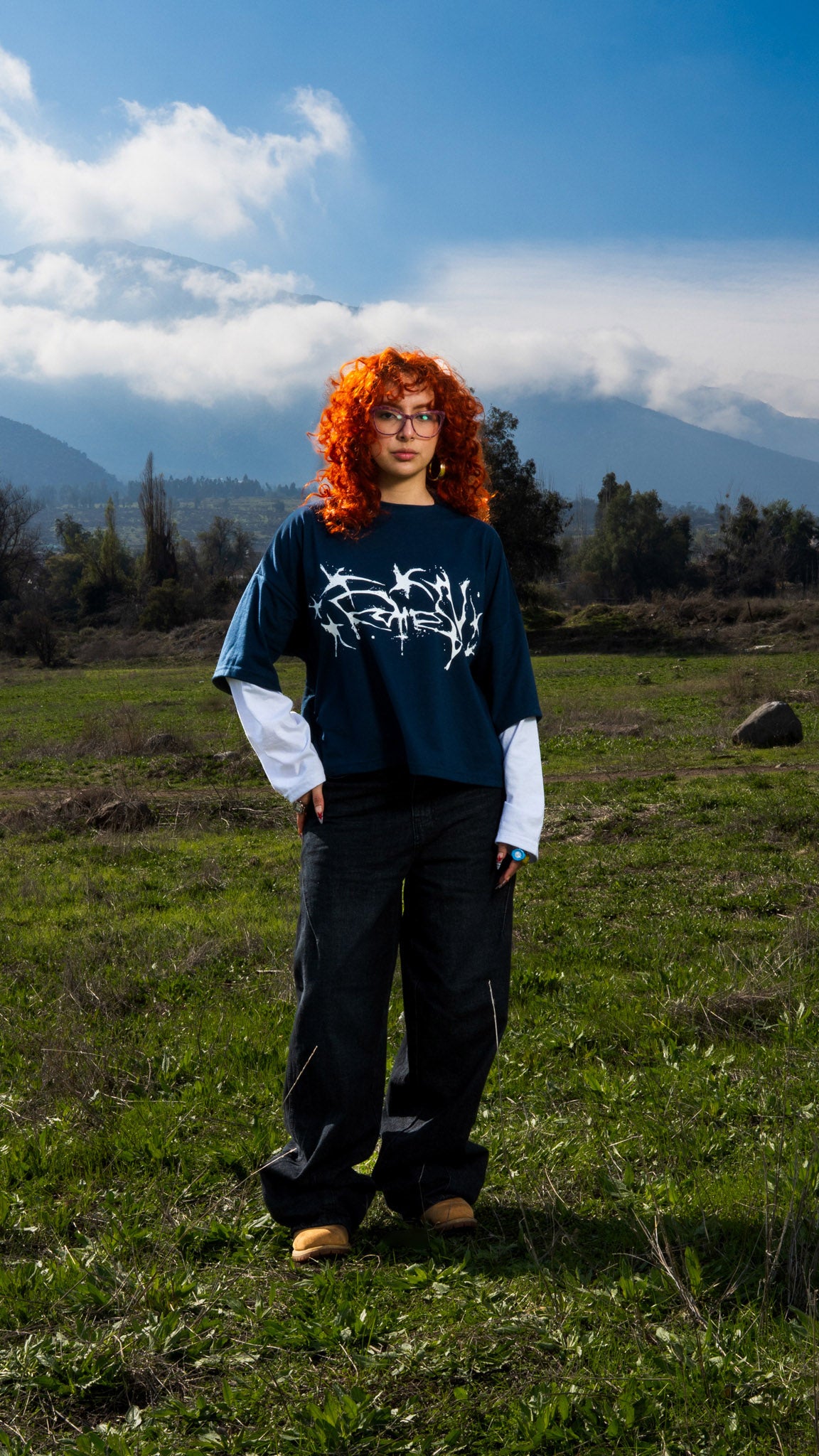 dark blue longsleeve