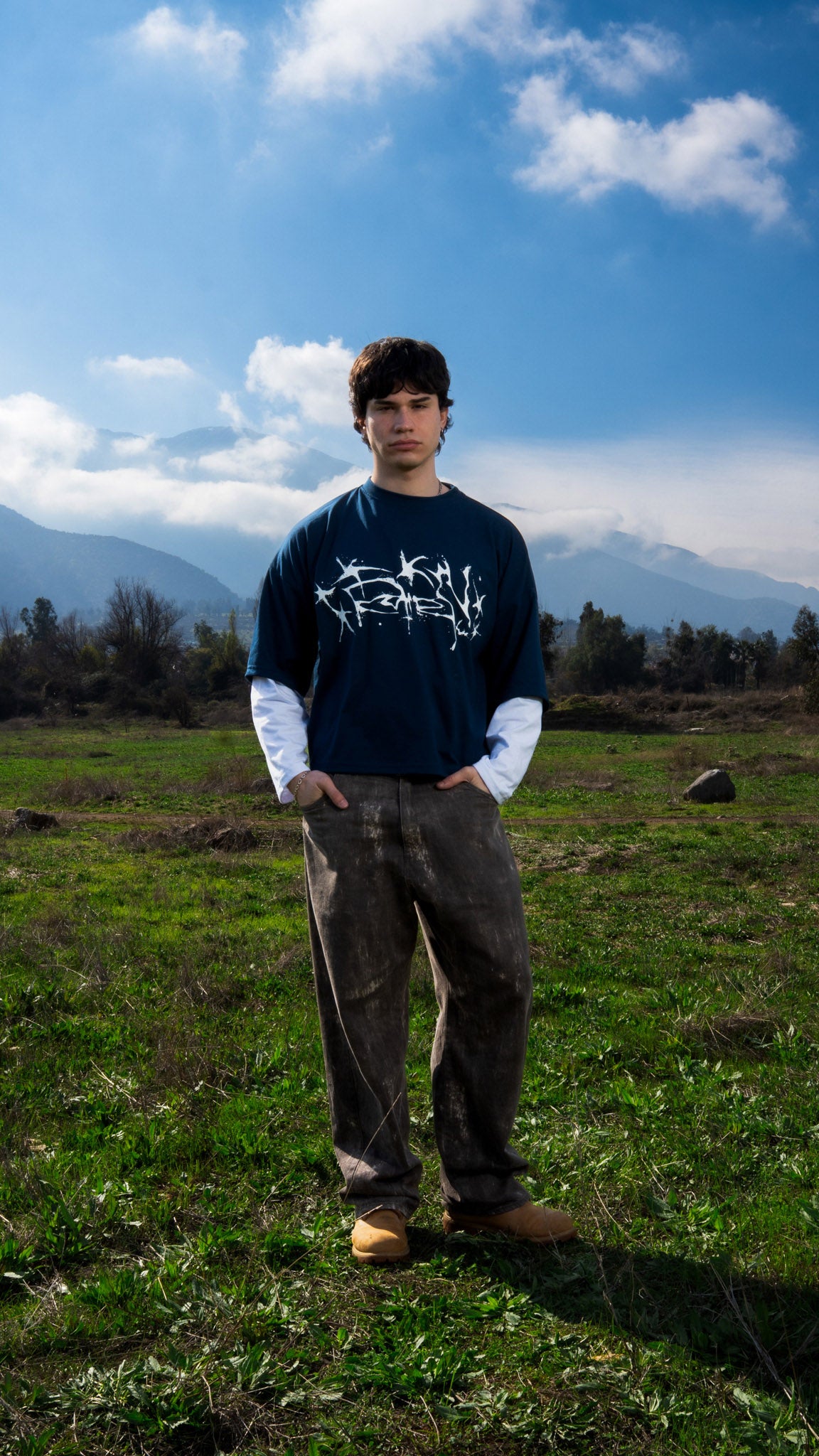 dark blue longsleeve