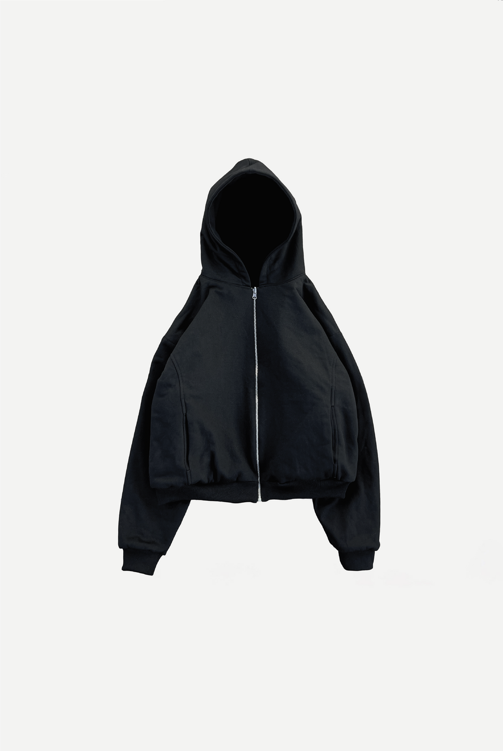black reversible zip-up v3