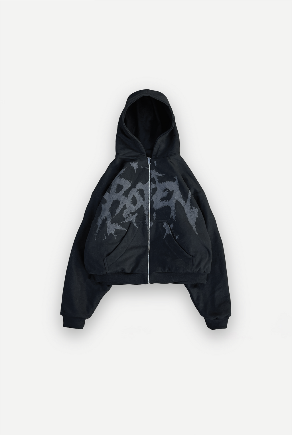 black reversible zip-up v3