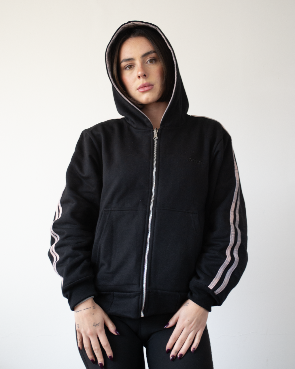 cozy reversible zip-up