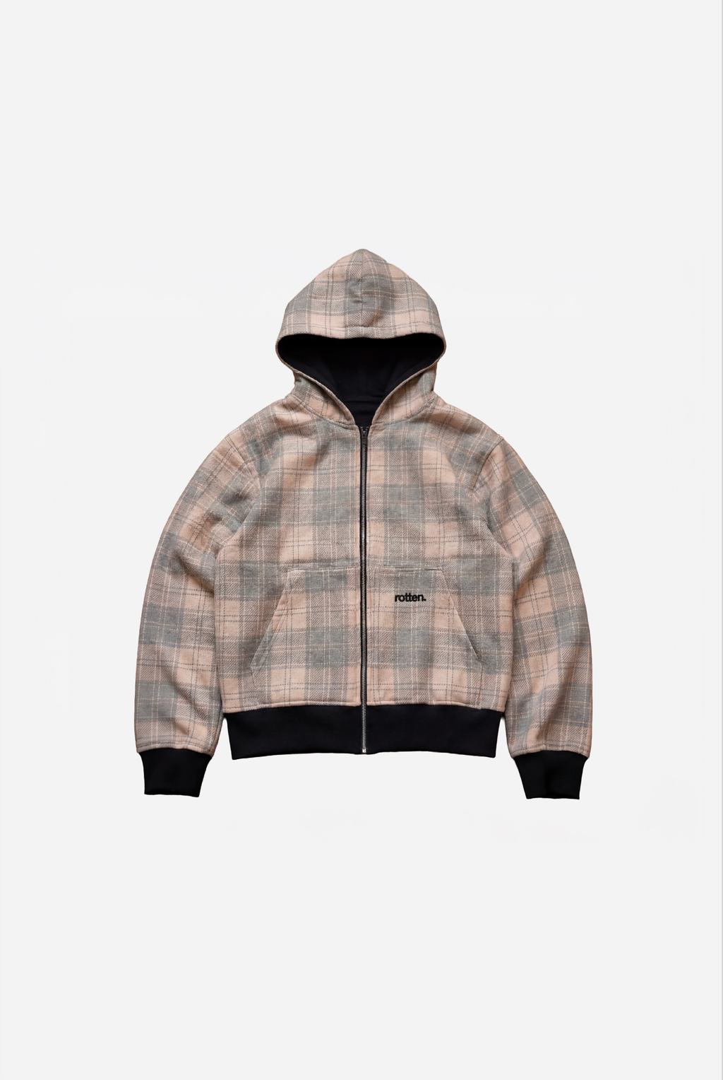 cozy reversible zip-up
