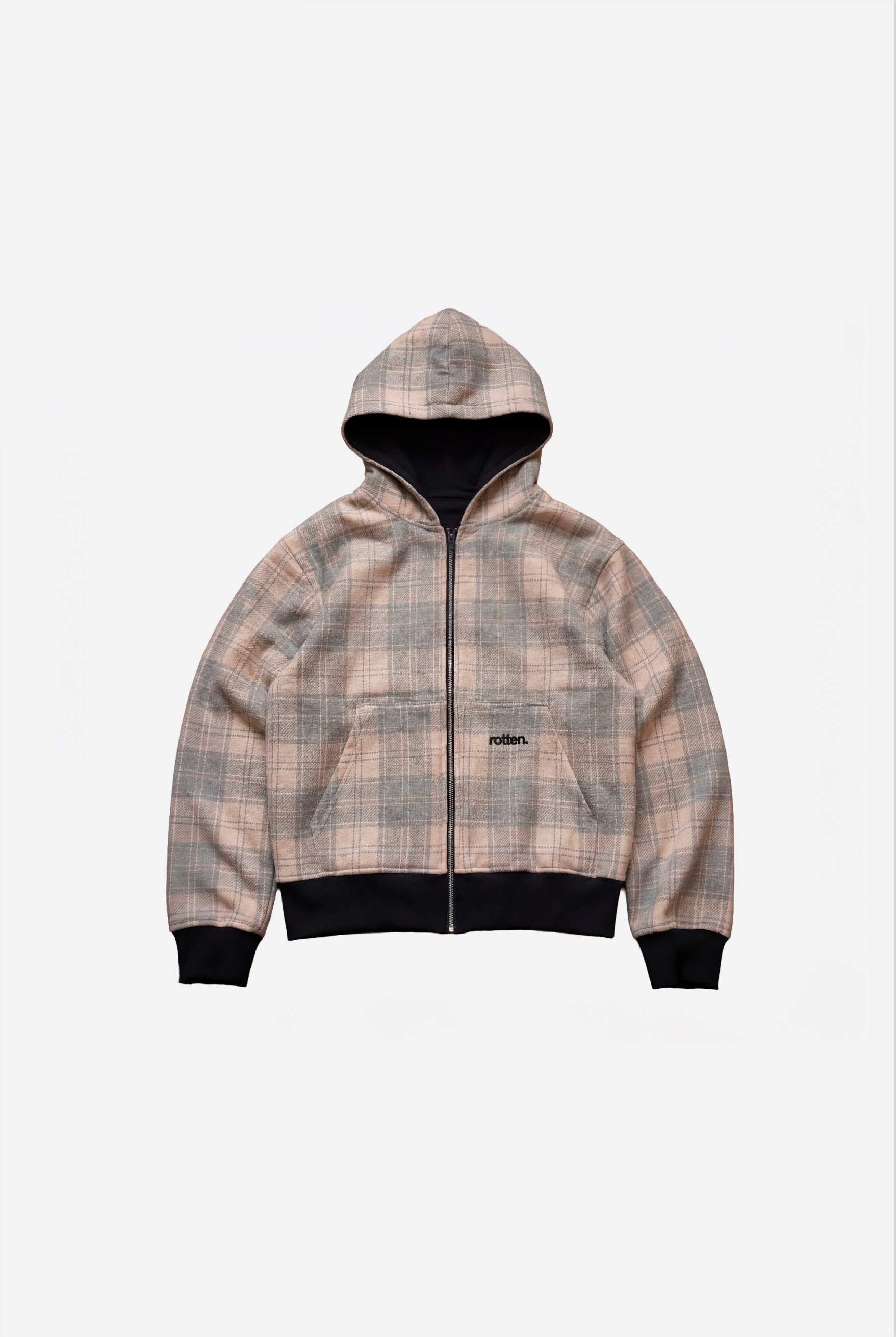 cozy reversible zip-up