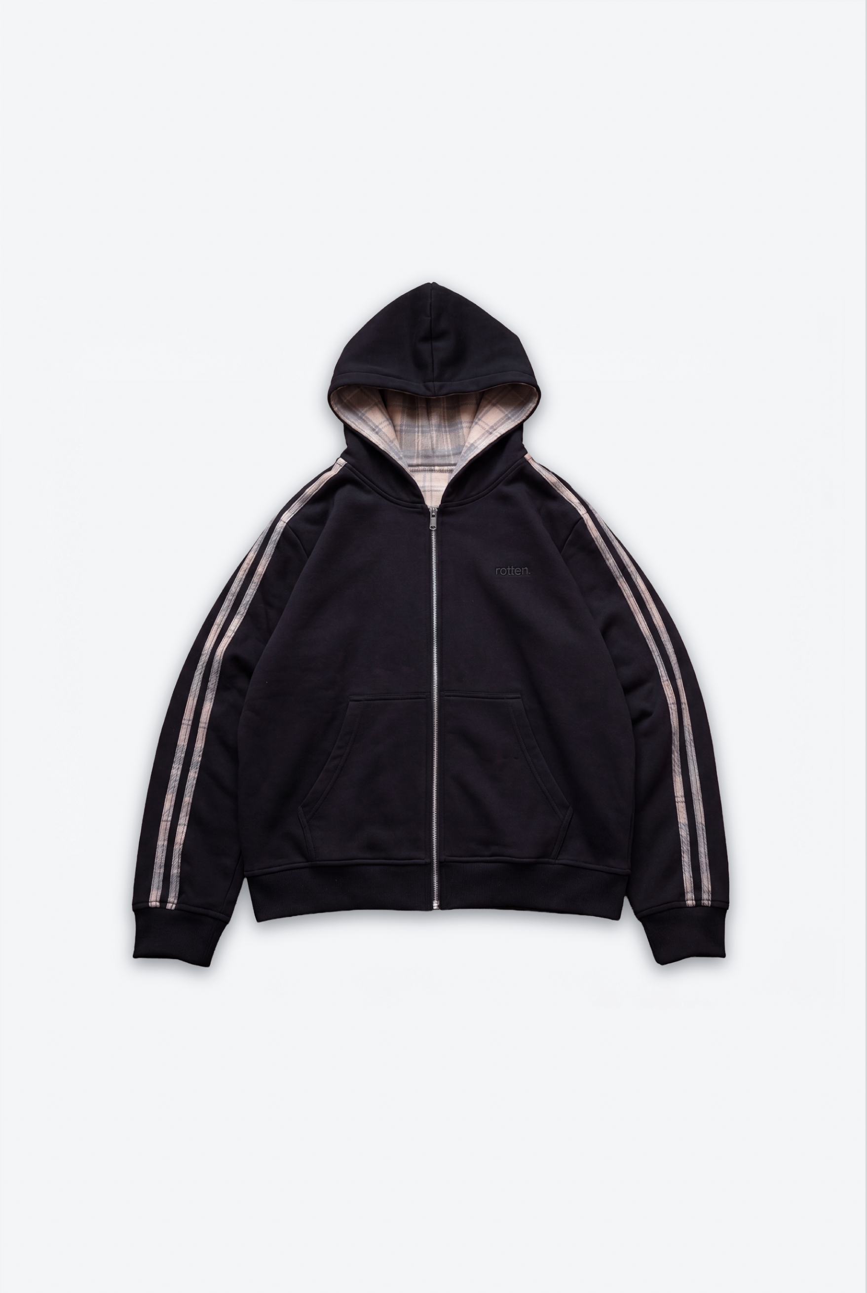 cozy reversible zip-up
