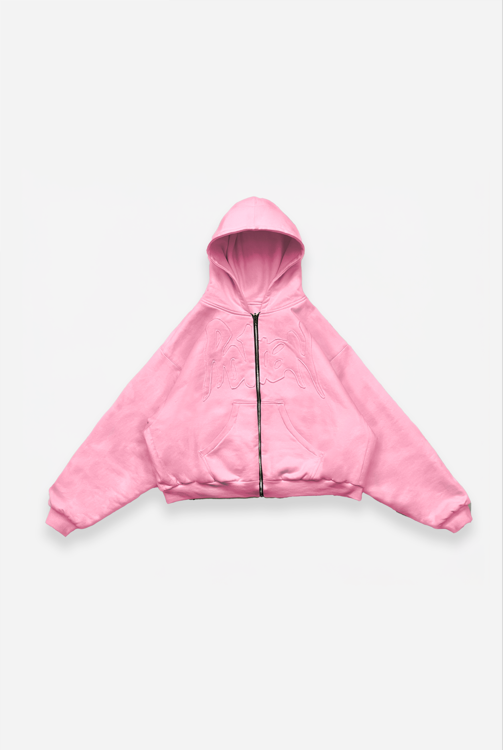 pink reversible zip-up